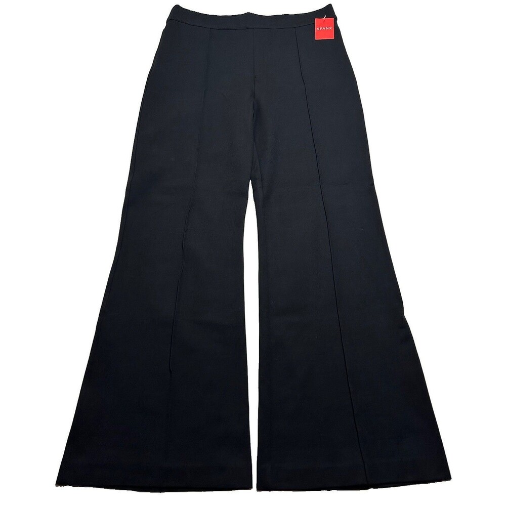 NWT Spanx Perfect Fit Hi-Rise Ponte Flare Pants 29" Size XL Classic Black 20252R